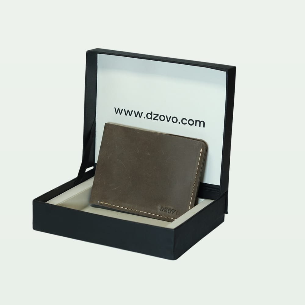 Handmade Heritage Wingtip Leather Wallet