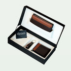 Handmade 3 Piece Gift Set: Wallet, Ladies Clutch Keychain
