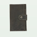 Handmade Onyx Traveler Bi Fold Long Wallet