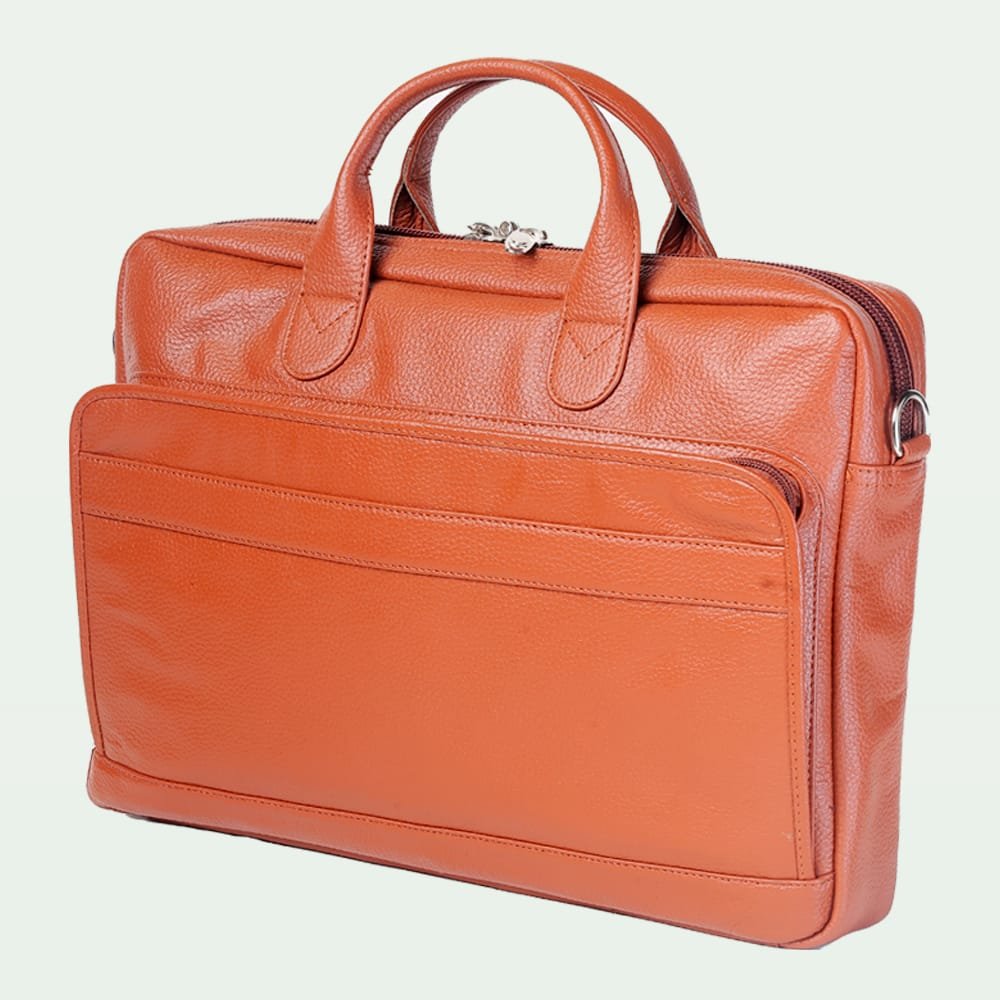 Classic Leather Laptop Bag