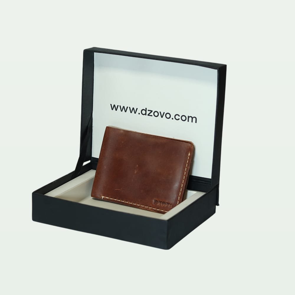 Velrico Leather Wallet with Coin Pocket