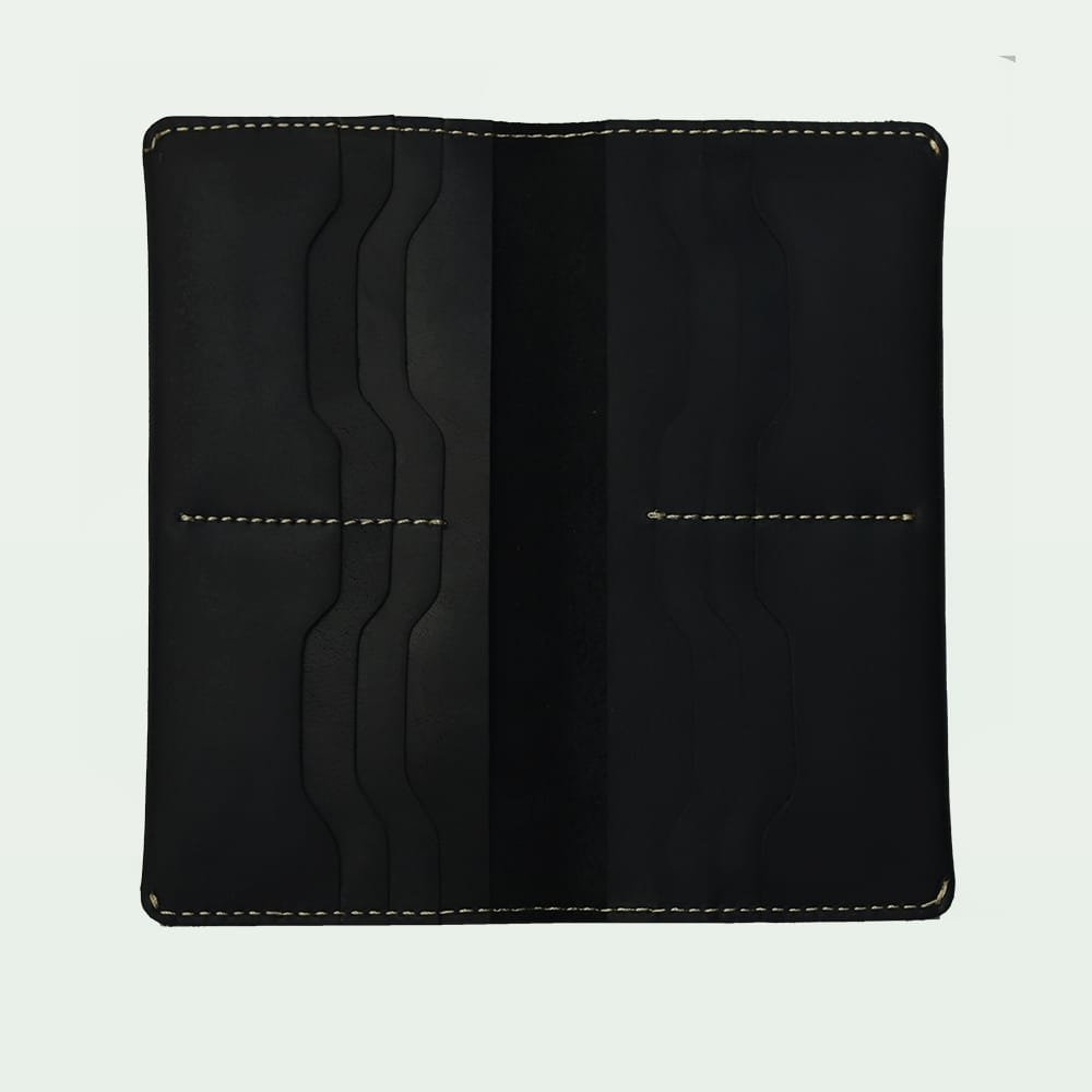 Handmade Sleek Executive Long Wallet