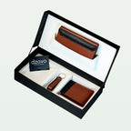 Handmade 3 Piece Gift Set: Wallet, Ladies Clutch Keychain
