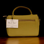 Classic Flap Satchel 100% Genuine Leather Handbag