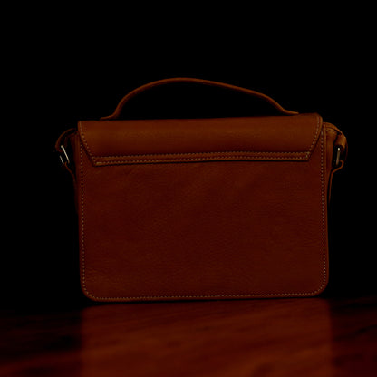 Vintage Buckle Satchel Genuine Leather Messenger Bag