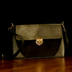 Elegance Flap Crossbody Genuine Leather Handbag