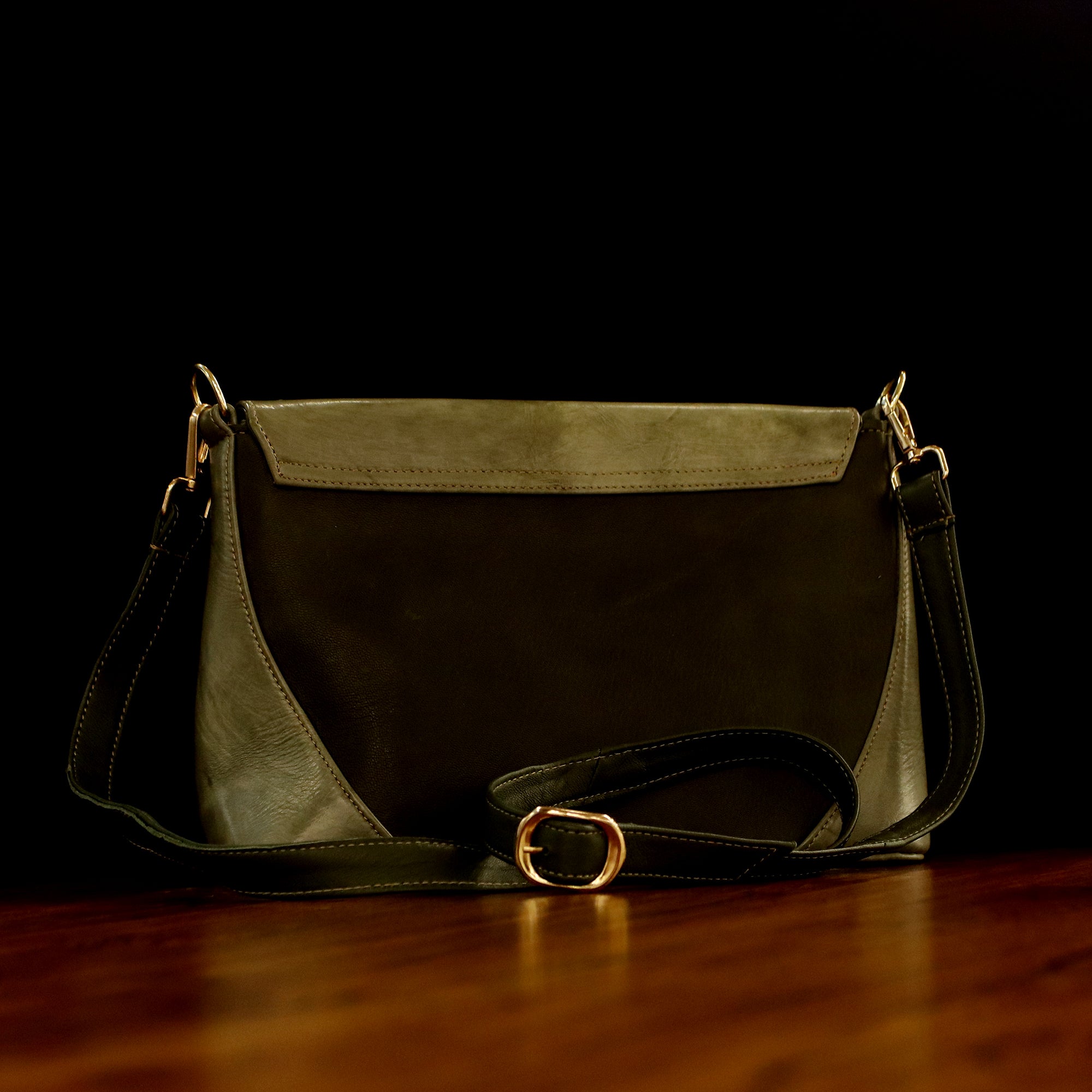 Elegance Flap Crossbody Genuine Leather Handbag