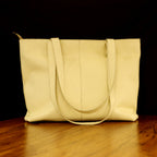 Classic Everyday Tote Genuine Leather Handbag