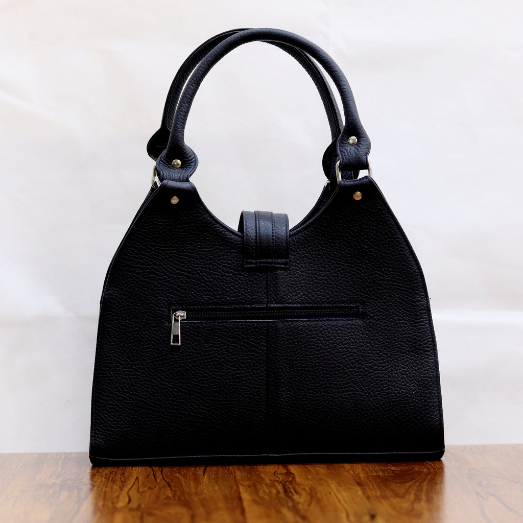 Architectural Arch Designer Genuine Leather Handbag