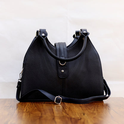 Architectural Arch Designer Genuine Leather Handbag