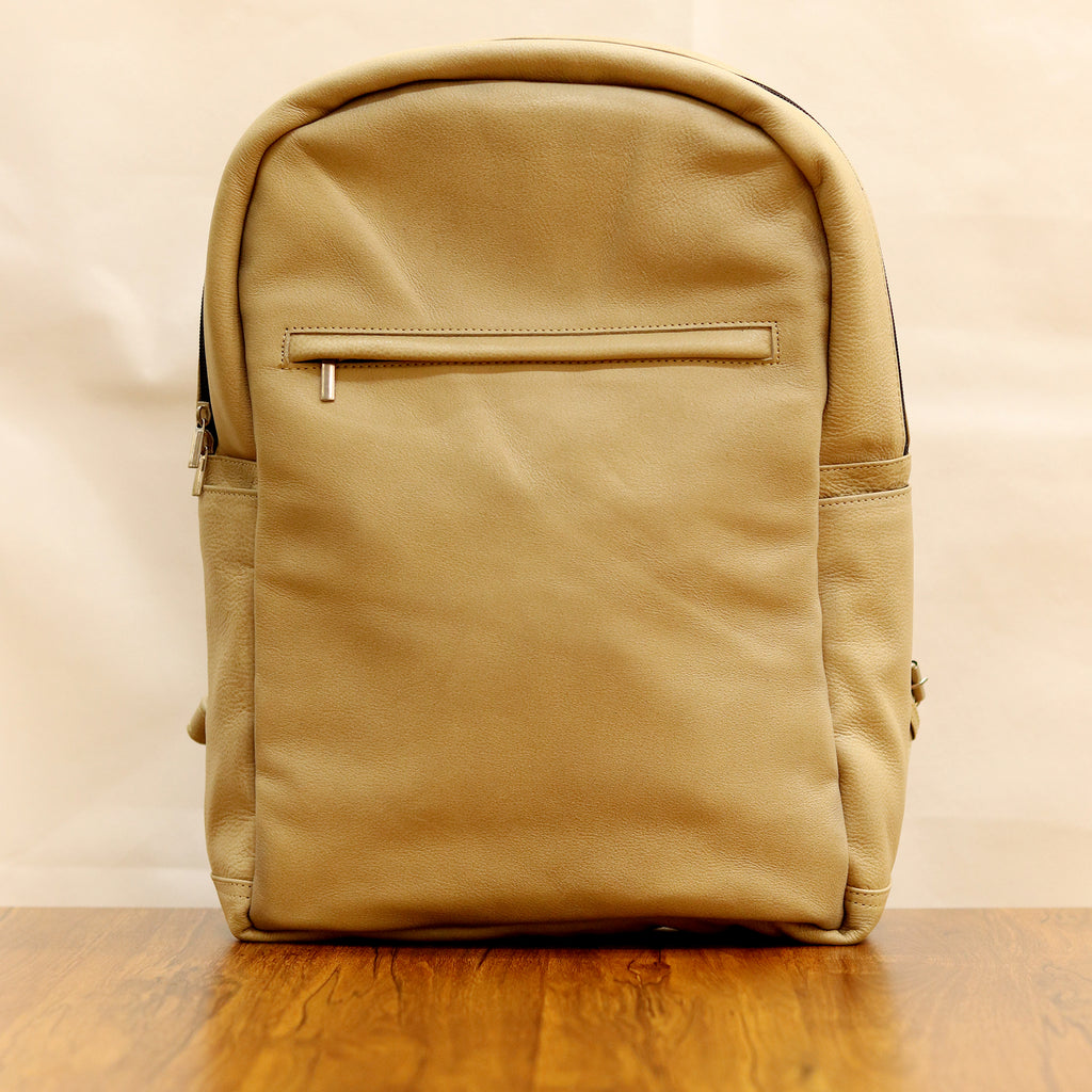 Classic Minimalist Leather Backpack