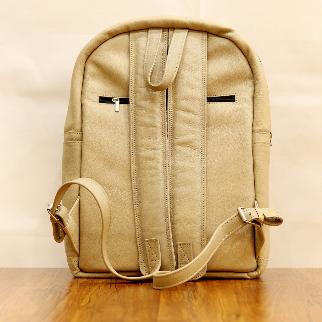 Classic Minimalist Leather Backpack