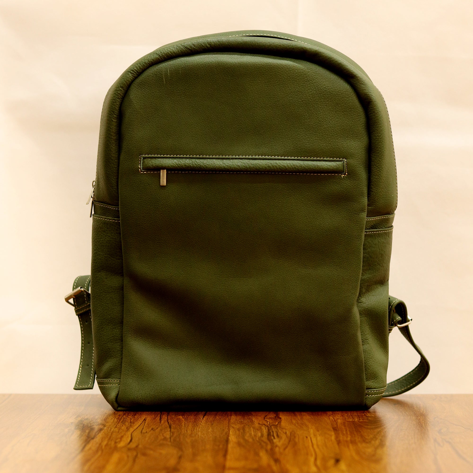 Classic Minimalist Leather Backpack