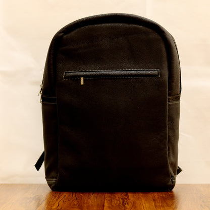 Classic Minimalist Leather Backpack
