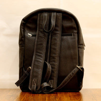Classic Minimalist Leather Backpack