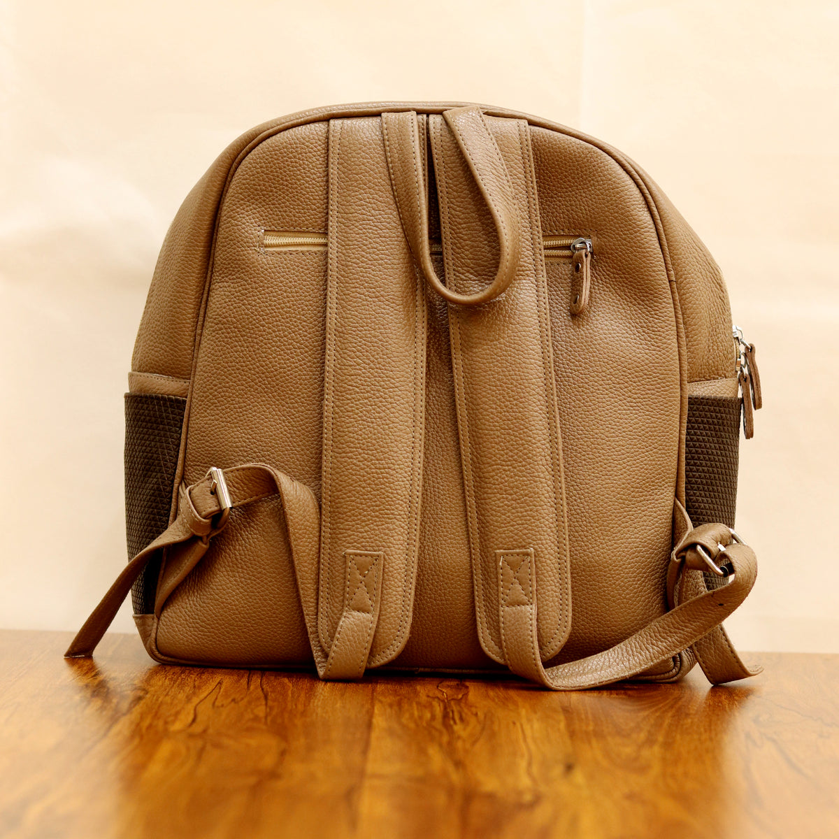 Classic Minimalist Leather Backpack