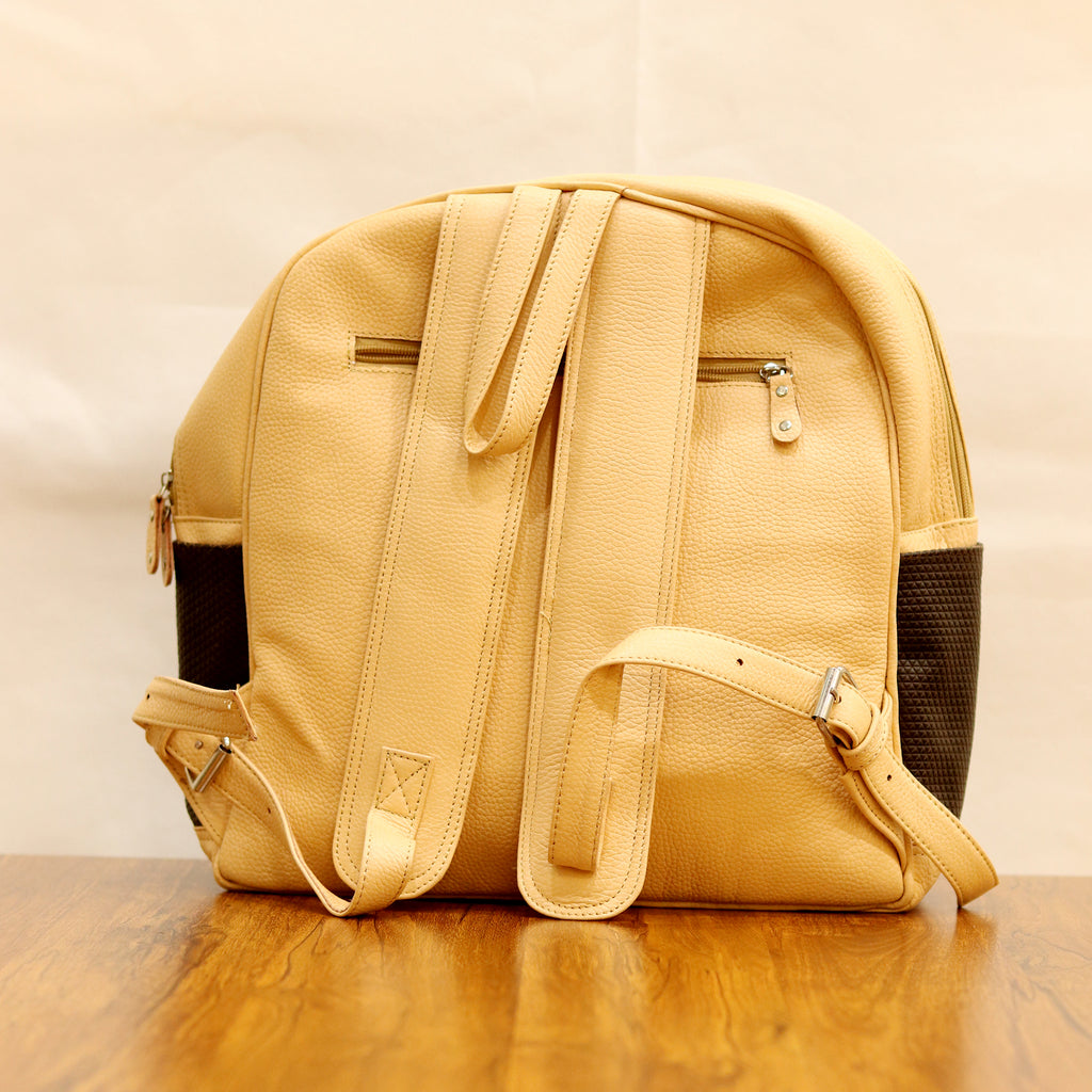 Classic Minimalist Leather Backpack
