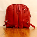 Classic Minimalist Leather Backpack