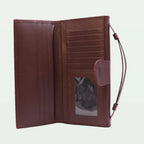 Signature Strap Clutch – Brown