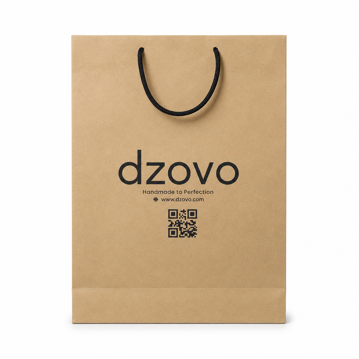 dzovo Premium Kraft Shopping Bag – Luxury Gift Carry Bag