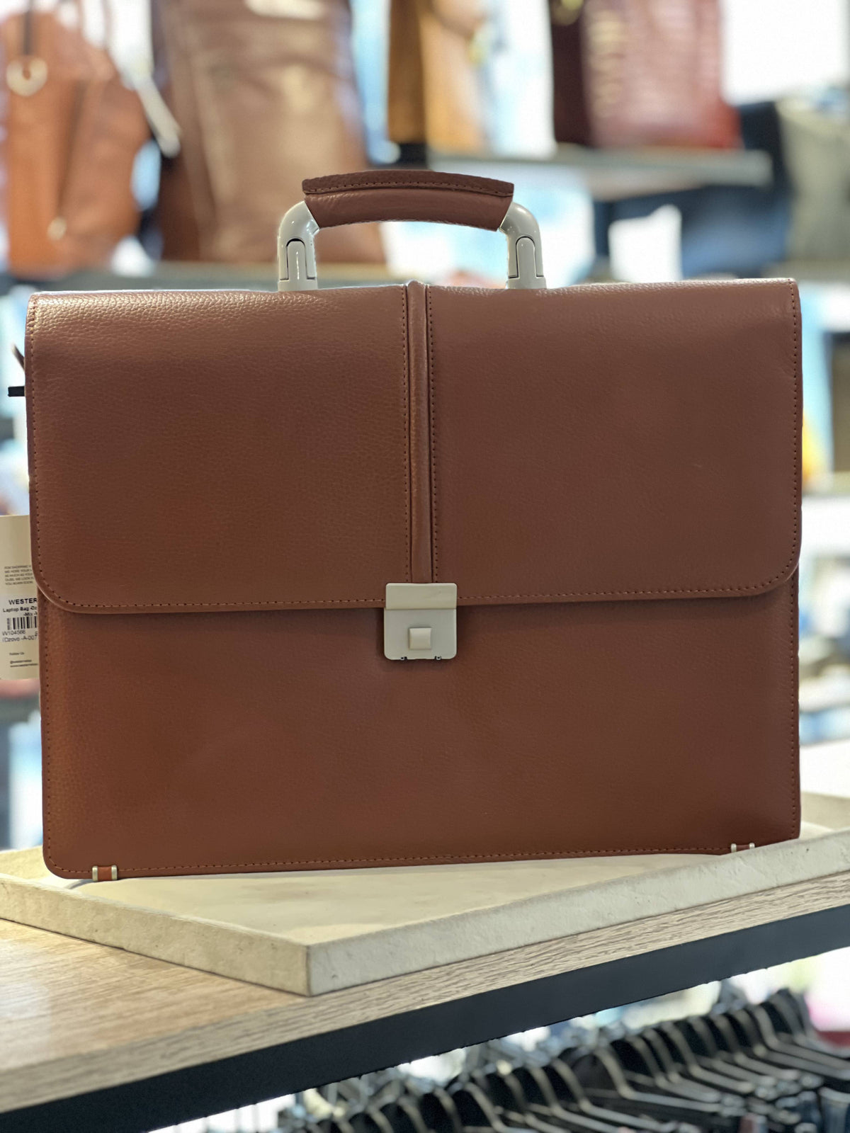 Heritage Premium Genuine Leather Executive Laptop Bag