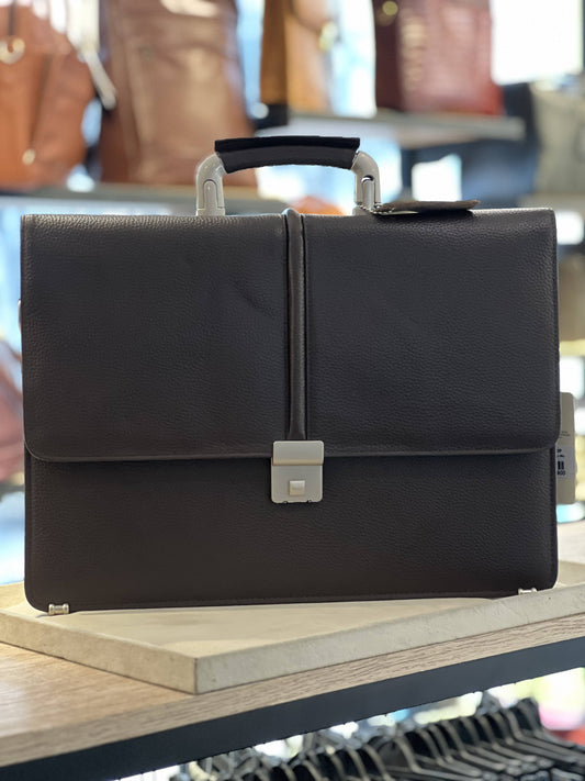 Heritage Premium Genuine Leather Executive Laptop Bag