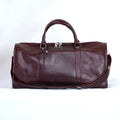 Premium Genuine Cow Leather Travel Duffle Bag