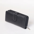 Handmade Leather Crimson Clutch