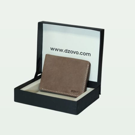 Heritage Wingtip Light Brown Leather Wallet