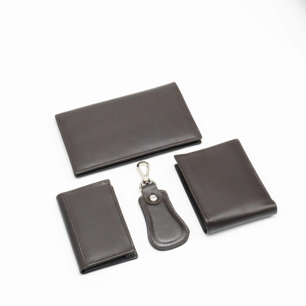 Vordex Luxe Essentials 4 Pcs Gift Set - Dark Brown - Image 2