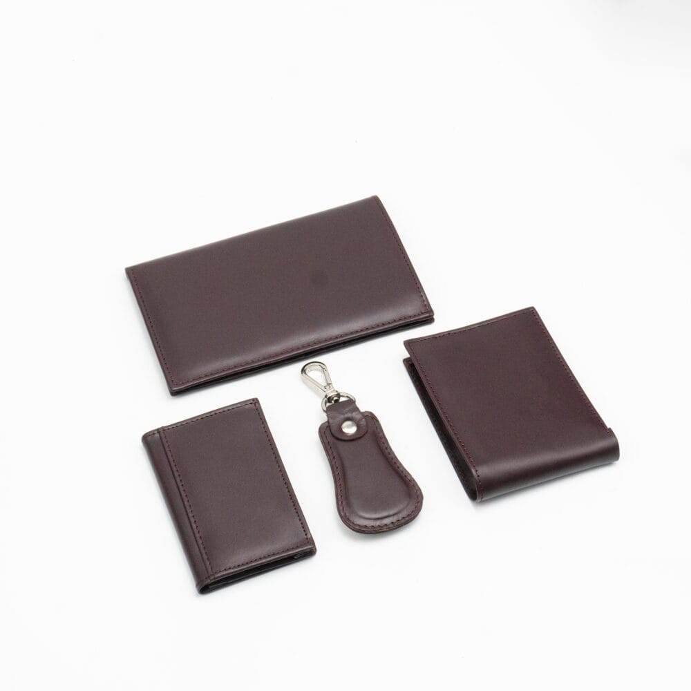 Vordex Luxe Essentials 4 Pcs Gift Set - Maroon - Image 2