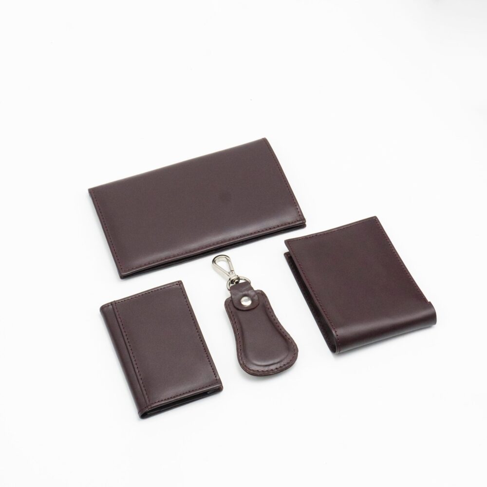 Vordex Luxe Essentials 4 Pcs Gift Set - Maroon - Image 2