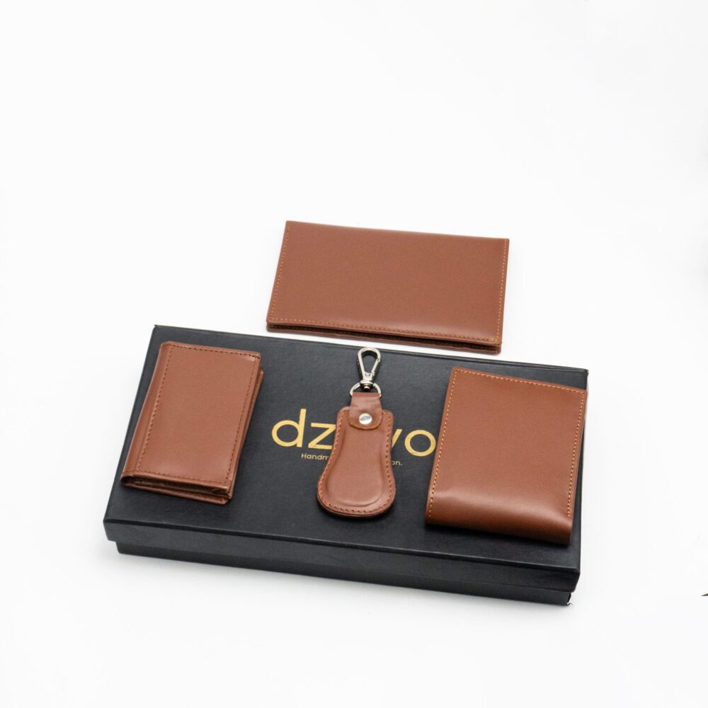 Vordex Luxe Essentials 4 Pcs Gift Set - Mustard - Image 2