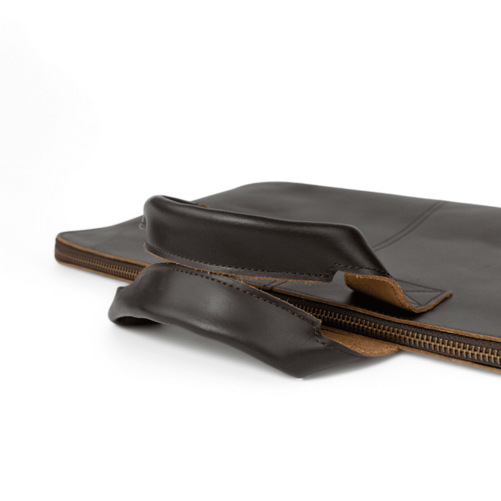 UltraSlim Laptop Bag – Sleek. Smart. Secure. - Dark Brown - Image 2