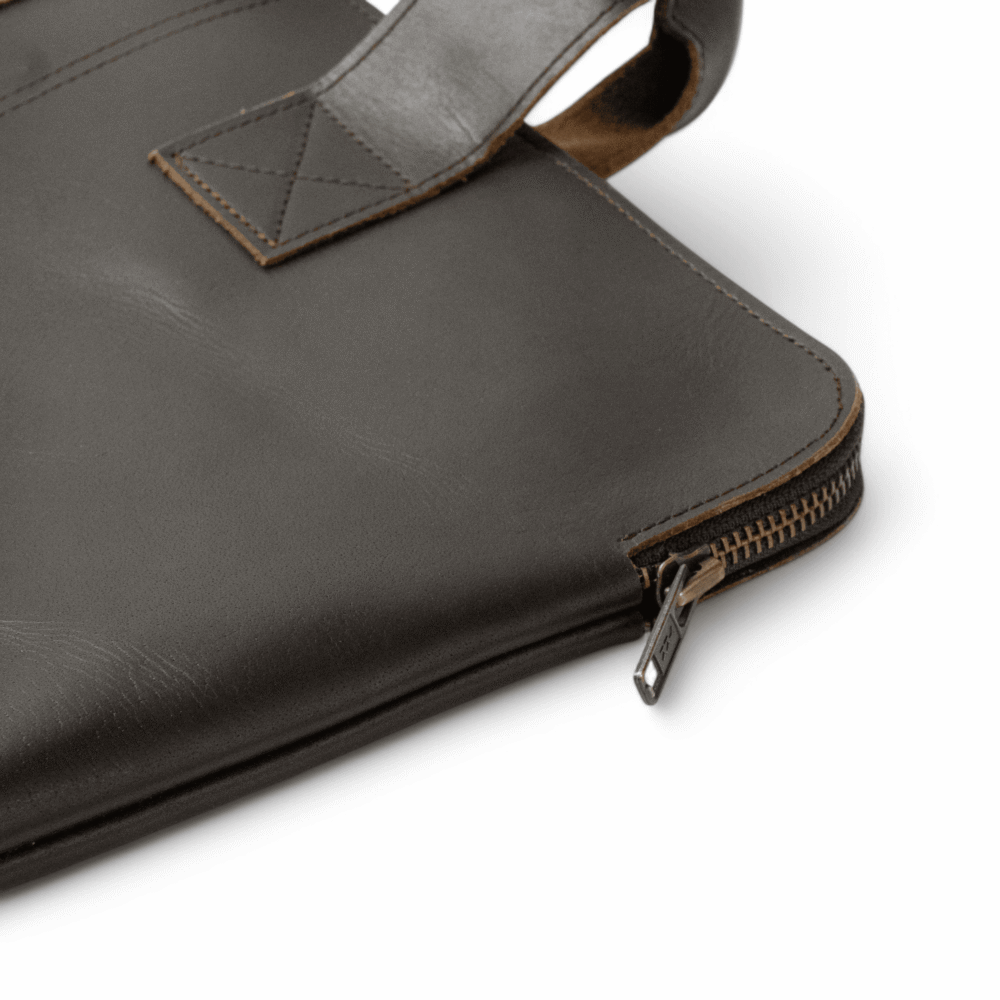 UltraSlim Laptop Bag – Sleek. Smart. Secure. - Dark Brown - Image 4