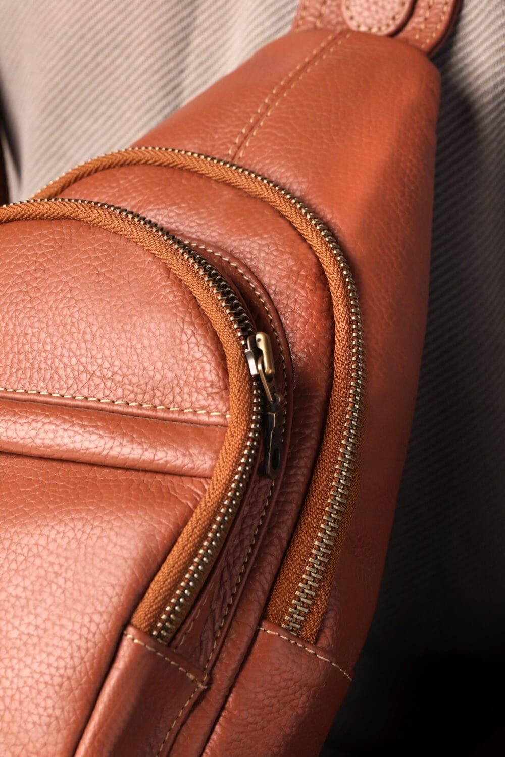 Prestige Cross Body Bag - Mustard - Image 6