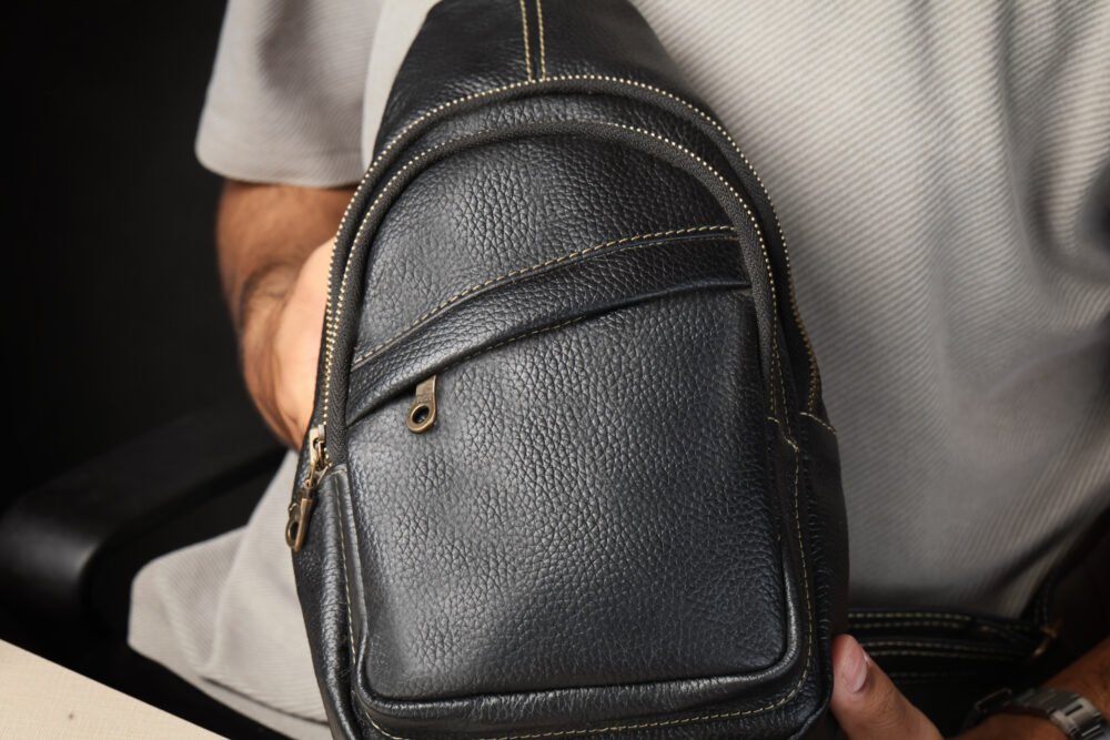 Prestige Cross Body Bag - Black - Image 3