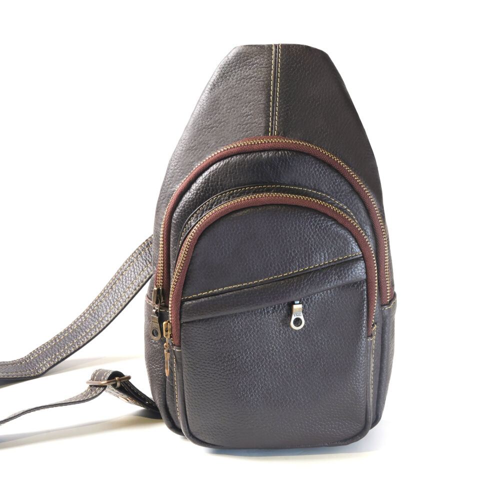 Prestige Cross Body Bag - Dark Brown