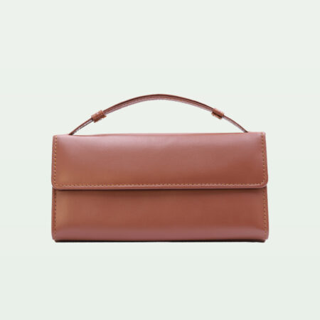 Signature Strap Clutch – Mustard