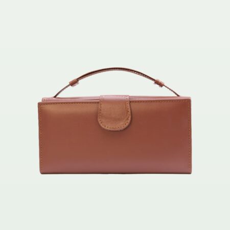 Signature Strap Clutch – Mustard