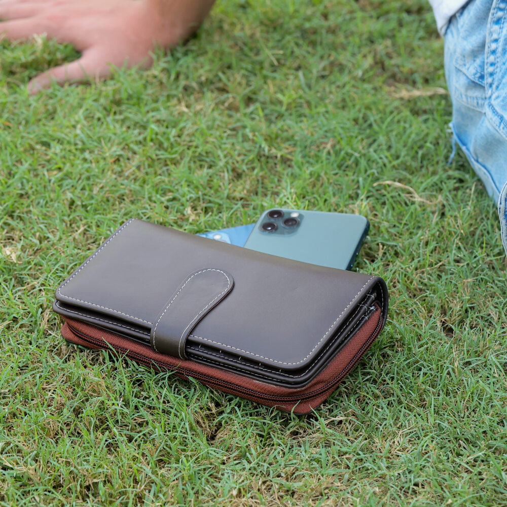 Crimson Clutch (Dark Brown) - Image 4