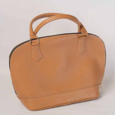 Vionna Leather Handbag - Fawn